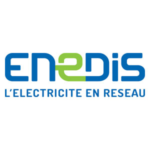 Logo Enedis - Référence client - Jérôme Adam - Conférencier Entrepreneur