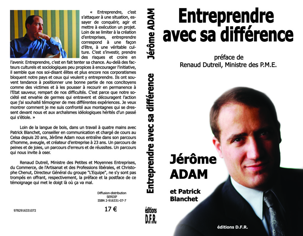 Couverture du livre « Entreprendre avec sa différence » 