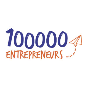 Logo 100000 Entrepreneurs - Je soutiens - Jérôme Adam - Conférencier Entrepreneur