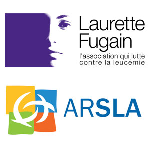 Logo Laurette Fugain et logo ARSLA - Je soutiens - Jérôme Adam - Conférencier Entrepreneur