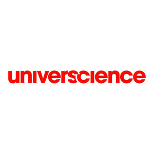 Logo Universcience - Jérôme Adam - Conférencier Entrepreneur